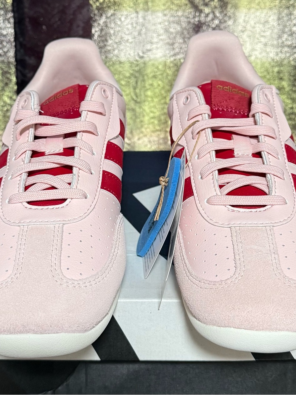 Adidas Barreda Lo Cloudfoam Comfort Sneaker Pink/Red Sporty Chic Feminine